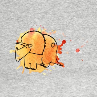 Triceratops Splash T-Shirt